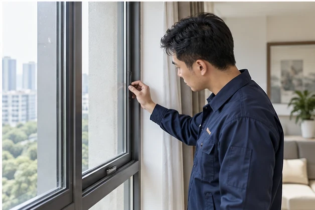 塑料钢窗维修服务场景